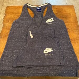 Nike shorts and tank set